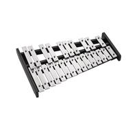 Xilófono Glockenspiel Plegable De 25 Notas, Base De Madera, Barras De Aluminio, Instrumento Musical De Percusión Educativo