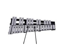 Xilófono Glockenspiel Plegable De 30 Notas, Marco De Madera, Barras De Aluminio, Instrumento Musical De Percusión Con Bolsa De Transporte