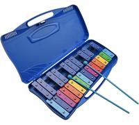Xilófono Glockenspiel, Xilófono 25 Notas Glockenspiel Xilófono Golpe De Mano Xilófono Percusión Ritmo Musical 2 Mazos(3)