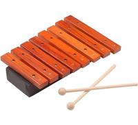 Xilófono Glockenspiel, Xilófono Instrumento musical Xilófono de madera de 8 notas Incluye 2 mazos de madera for niños