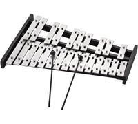 Xilófono Glockenspiel, Xilófono plegable 25/30 Note Glockenspiel xilófono marco de madera barras de aluminio instrumento de percusión