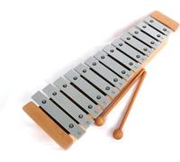 Xilófono Glockenspiel, Xilófono Xilófono de aluminio de 13 tonos Carillón Instrumento de percusión profesional