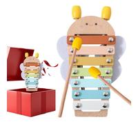 Xilófono Juguete | Xilófono Educativo de Madera para Despertar Musical,Instrumento De percusión,Regalo Cumpleaños Navidad Niñas Niños Juego Sala De Juegos