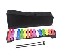 Xilófono Musical Xilófono De Metal De 15 Notas Percusión Manual De Metal Piano De Golpe Manual Para Sesiones Familiares Eventos Conciertos De Orquestas Exteriores