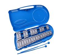 xilófono profesional Instrumento De Percusión De Xilófono Glockenspiel Profesional De 25 Notas Con Estuche 2 Mazos