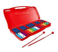 xilófono profesional Material De Aluminio Del Instrumento Profesional Del Xilófono De 25 Notas Glockenspiel Cromático 25 Notas