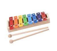 xilófono profesional Xilófono Glockenspiel De Tamaño Compacto De 8 Teclas Con Mazos De Madera, Instrumento Musical De Percusión Para Estudiantes