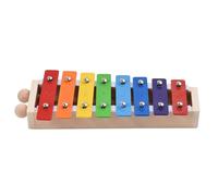 xilófono profesional Xilófono Glockenspiel De Tamaño Compacto De 8 Teclas Con Mazos De Madera Instrumento Musical De Percusión (Color : 1 Mallets)