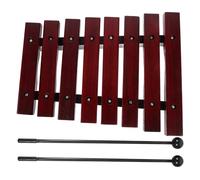 Xilófono Xilófono de madera ocho notas. Instrumento musical. Percusión Crea melodías
