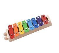 xilófono Xilófono Glockenspiel De Tamaño Compacto De 8 Teclas Con Mazos De Madera Instrumento Musical De Percusión Para Jugadores Y Estudiantes