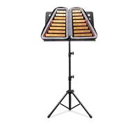 Xilófono Xilófono Pequeño Placa De Aluminio Piano Profesional De Doble Instrumento De Percusión De 16 Tonos Xilófono Manual(D)