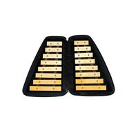 Xilófono Xilófono Pequeño Placa De Aluminio Piano Profesional De Doble Instrumento De Percusión De 16 Tonos Xilófono Manual(C)