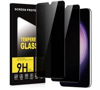 Xiltlly Protector Pantalla Privacidad para Samsung Galaxy S23 Plus/S23+ 5G 2 Piezas,Anti Espía Cristal Templado,Anti-Espía Vidrio Película,9H Dureza,Anti-Arañazo,Sin Burbujas,Privacy Screen Protector