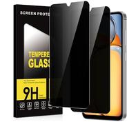 Xiltlly Protector Pantalla Privacidad para Xiaomi Redmi 13C 2 Piezas,Anti Espía Cristal Templado,Anti-Espía Vidrio Película,9H Dureza,Anti-Arañazo,Sin Burbujas,Privacy Screen Protector