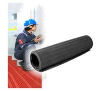 XILYZMO Rollo Alfombra Aislante Cuadro Eléctrico(Black,8mm/6x1.2m)
