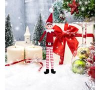 XIMEY Duende Navidad Travieso, Elfo Travieso, Elfo Navidad Muñeco, Elfo Navideño Travesuras, Elfo Travieso Navidad, Elfo de Navidad Muñeco, Elfos Traviesos Navidad, Chimenea, Decoración Navideña 17.7"
