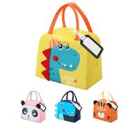 XIMEY Nevera Infantil 5L, Bolsa Térmica Porta Alimentos, Lonchera para Niños, Almuerzo y Comida Bebé (Dinosaurio 3D)