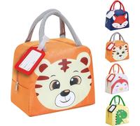 XIMEY Nevera Infantil 5L, Bolsa Térmica Porta Alimentos, Lonchera para Niños y Bebés (Tigre)