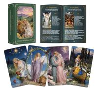 XIMIGEYEFU Juego de cartas de tarot de flores silvestres celestiales con libro de guía, obra de arte original para principiantes y expertos, bonita baraja estilo oráculo