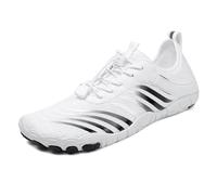 Ximlc Zapatos de conexión a Tierra con Cobre, Zapatos Descalzos de conexión a Tierra con Cobre, Calzado de conexión a Tierra for Mujeres y Hombres con neuropatía(White A,36)