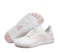 Ximlc Zapatos de conexión a Tierra con Cobre, Zapatos Descalzos de conexión a Tierra con Cobre, Calzado de conexión a Tierra for Mujeres y Hombres con neuropatía(White C,38)