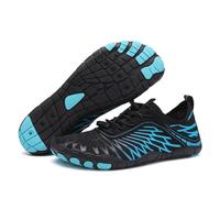 Ximlc Zapatos de conexión a Tierra con Cobre, Zapatos Descalzos de conexión a Tierra con Cobre, Calzado de conexión a Tierra for Mujeres y Hombres con neuropatía(Blue C,42)