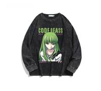 Ximman CC - Sudadera de manga larga con estampado 3D de anime, estilo vintage, informal, unisex, a la moda