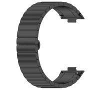 XINAJUND Cómoda correa de reloj de acero inoxidable para reloj Fit 3 Smartwatch transpirable