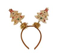 XINAJUND Diadema con temática navideña, elegante diseño de copo de nieve, decoración para el pelo de niñas, para fiestas y reuniones