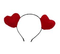 XINAJUND Diadema de corazón para fiesta, niña, festival de música, adorno para el pelo, diadema de San Valentín