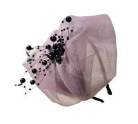 XINAJUND Diadema de crepé de tul con volantes, accesorio para escenario, accesorio para eventos temáticos, suministros para ocasiones formales