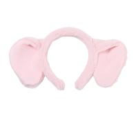 XINAJUND Diadema de felpa suave con diseño de elefante para niños, adorno para aplicación de maquillaje y rutinas de cuidado de la piel