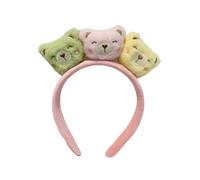 XINAJUND Diadema de oso peludo con orejas de animales de dibujos animados, suministros de Halloween, adorable juego de rol de gato para eventos de fans