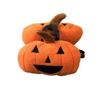 XINAJUND Diademas de calabaza, terciopelo suave, accesorio de calabaza, para Halloween y fiestas
