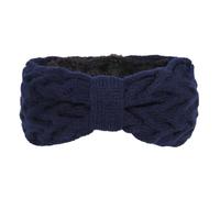 XINAJUND Diademas de punto con forro polar para mujer, con lazos, diademas de punto, equipo esencial de invierno para mujer