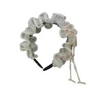 XINAJUND Diademas plisadas realistas de Halloween para mujer, accesorio para el cabello para fiestas de disfraces