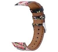 XINAJUND Elegante correa de cuero correa de repuesto cómoda reloj de cuero de lujo adecuado para Watch Fit2