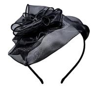 XINAJUND Tocado para mujer, elegante diadema de flores, accesorio para el cabello para fiestas de Halloween y banquetes