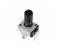 XINANDI 10 Uds Rv09 eje Vertical de 12,5mm 1k 2k 5k 10k 20k 50k 100k 0932 resistencia ajustable 9 tipo potenciómetro de sello de 3 pines(100K Ohm)