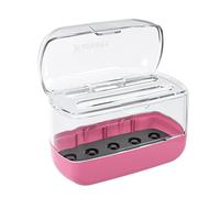 Xinart Estuche organizador para cuchillas Cricut Maker/QuickSwap Tip/Explore Blades, soporte de caja para accesorios Cricut Joy Blades, Pink, moderno