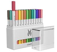 XINART Lápices para Cricut Joy/Joy Xtra, Dual Tip Rotuladores de tinta de sublimación compatibles con Cricut Mug Press/Infusible Proyectos Heat Press de 36 paquetes (0,4 puntas y 1,0 puntas)