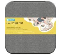 XINART Tapete de prensa de calor para Cricut Easy Press resistente al calor, protector de vinilo termoadhesivo para planchar, transferencia de aislamiento de tinta infusible, 30,5 x 30,5 cm, más