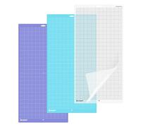 XINART Variedad de alfombrillas de corte 12 x 24 para Silhouette Cameo 4/3/2/1, (mango estándar x1, mango ligero, 1 mango fuerte, 1) vinilo adhesivo de cricket de 30,5 x 61 cm