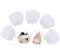 xincentre 5 pares de almohadillas de fieltro antideslizantes para zapatos, plantillas de cuero fino para hombres y mujeres