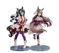 Xinchangda 2 figuras de anime estatua de Satono corona y Satono figura de diamante de pie, modelo de PVC, adornos de escritorio coleccionables, regalo de 20 cm