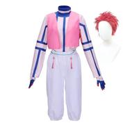 Xinchangda Akaza - Conjunto de disfraz de anime Akaza para adultos, uniforme de cosplay para Halloween, carnaval, fiesta