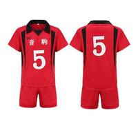 Xinchangda Anime Haikyuu Kuroo Tetsurou/Kozume Kenma Jersey Fútbol/Fútbol/Voleibol Uniforme de manga corta y pantalones cortos para hombres y mujeres trajes de entrenamiento, Tipo 11, S