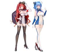 Xinchangda Azur Lane Figuras, Uss Honolulu/USS St. Louis Game Figura de dibujos animados Estatuas Pvc Figura de acción Adornos Regalos para Fans 26cm