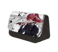 Xinchangda Blue Lock - Estuche para lápices Isagi Yoichi Seishiro Nagi con estampado de anime de gran capacidad, para niños y niñas, suministros escolares, Tipo 11, 22*13*7.5cm, Estuche para lápices