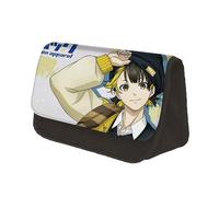 Xinchangda Blue Lock - Estuche para lápices Isagi Yoichi Seishiro Nagi con estampado de anime de gran capacidad, para niños y niñas, suministros escolares, Tipo 6, 22*13*7.5cm, Estuche para lápices